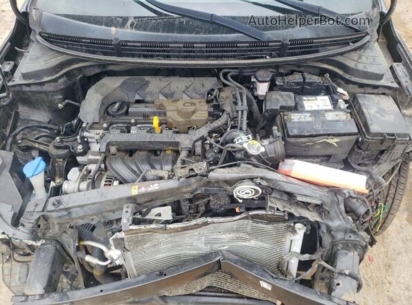 3KPA24AD2ME400596 2021 KIA RIO Black Widok wnętrza z tyłu