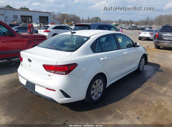 3KPA24AD2ME423845 2021 KIA RIO White უკანა მარჯვენა