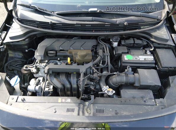 3KPA24AD4LE319548 2020 KIA RIO Black Вид ззаду