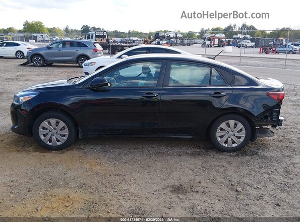 3KPA24AD4LE319548 2020 KIA RIO Black 