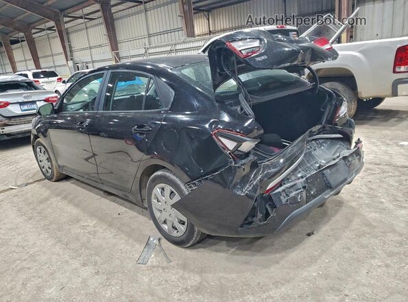3KPA24AD4ME394011 2021 KIA RIO Black Tył lewy