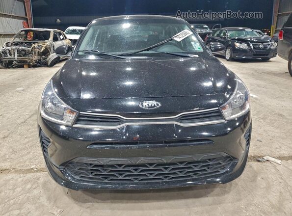 3KPA24AD4ME394011 2021 KIA RIO Black Widok z przodu