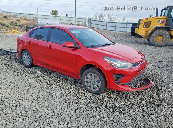 3KPA24AD4ME429243 2021 KIA RIO Red Front right