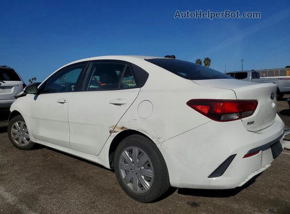 3KPA24AD5ME375189 2021 KIA RIO White Tył lewy