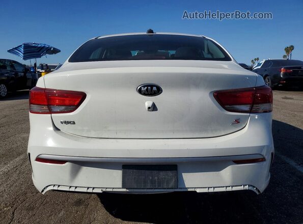 3KPA24AD5ME375189 2021 KIA RIO White Widok z tyłu