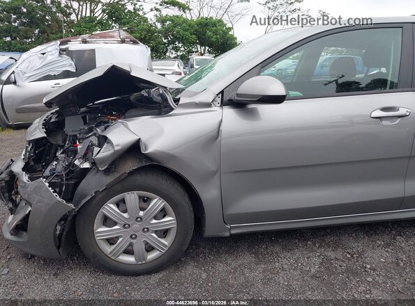 3KPA24AD5ME401158 2021 KIA RIO Gray 