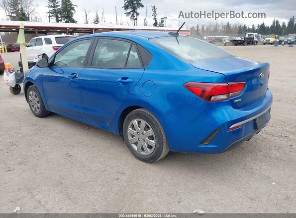 3KPA24AD5ME422592 2021 KIA RIO Blue Tył lewy