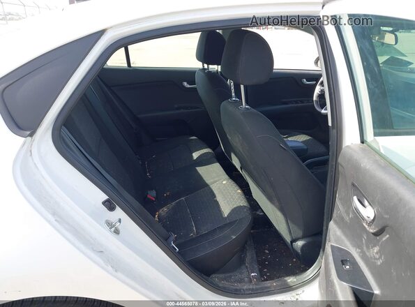 3KPA24AD6ME366291 2021 KIA RIO White VIN sticker view
