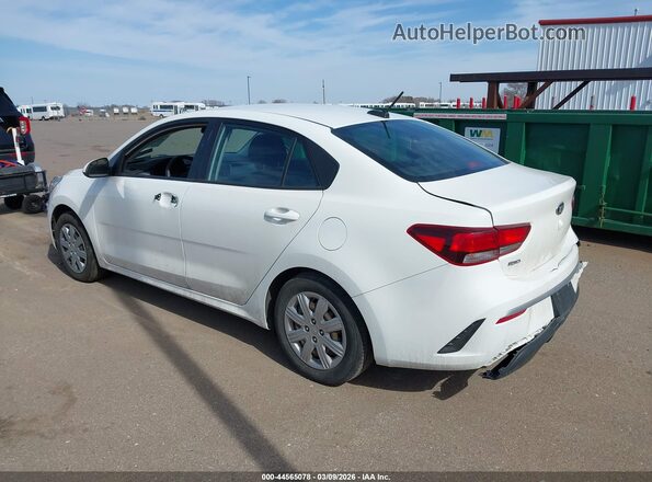3KPA24AD6ME366291 2021 KIA RIO White Rear left