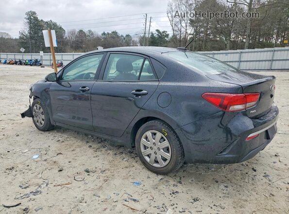 3KPA24AD6ME382832 2021 KIA RIO Black Rear left