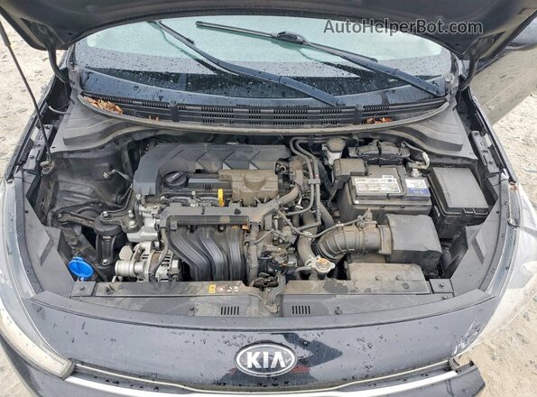 3KPA24AD6ME382832 2021 KIA RIO Black Rear interior view