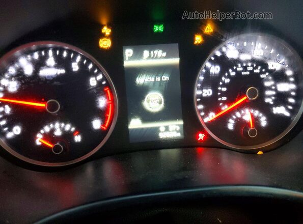3KPA24AD6ME407096 2021 KIA RIO White Widok zestawu wskaźników