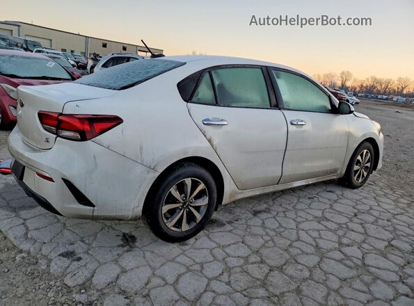 3KPA24AD6ME407096 2021 KIA RIO White Tył prawy