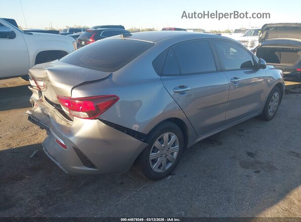 3KPA24AD6PE619694 2023 KIA RIO Silver 