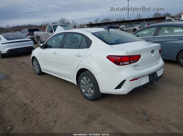 3KPA24AD7ME375730 2021 KIA RIO White Rear left