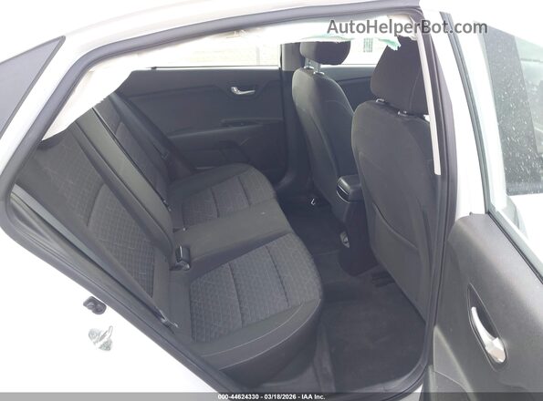 3KPA24AD7ME375730 2021 KIA RIO White VIN sticker view