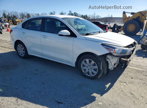 3KPA24AD7ME392818 2021 KIA RIO White Przód prawy