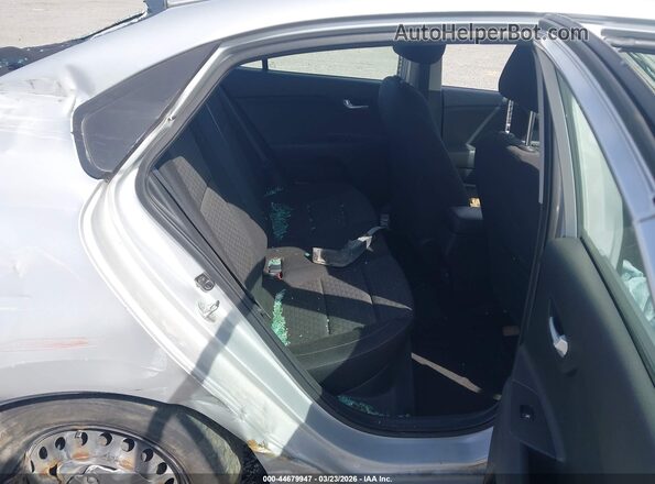 3KPA24AD7ME395587 2021 KIA RIO Silver Вид наклейки з VIN-кодом