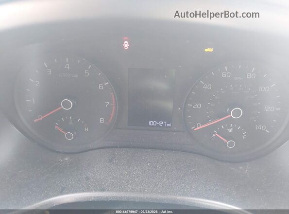 3KPA24AD7ME395587 2021 KIA RIO Silver Вид задніх сидінь