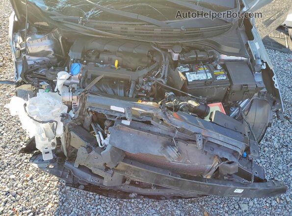 3KPA24AD7ME418253 2021 KIA RIO Серебряный Вид задней части салона
