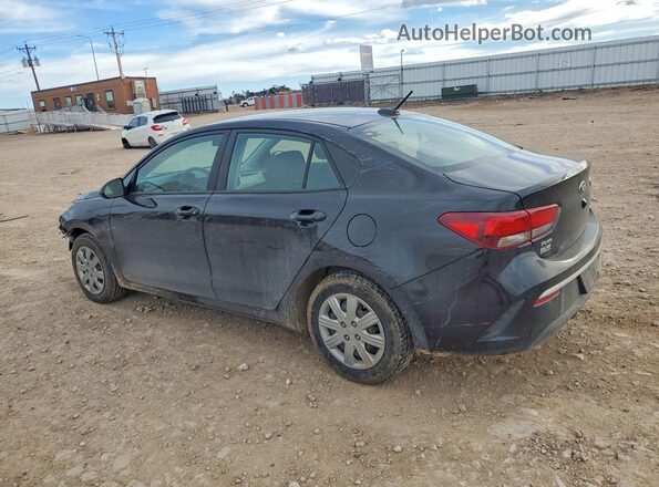 3KPA24AD7ME422948 2021 KIA RIO Black უკანა მარცხენა