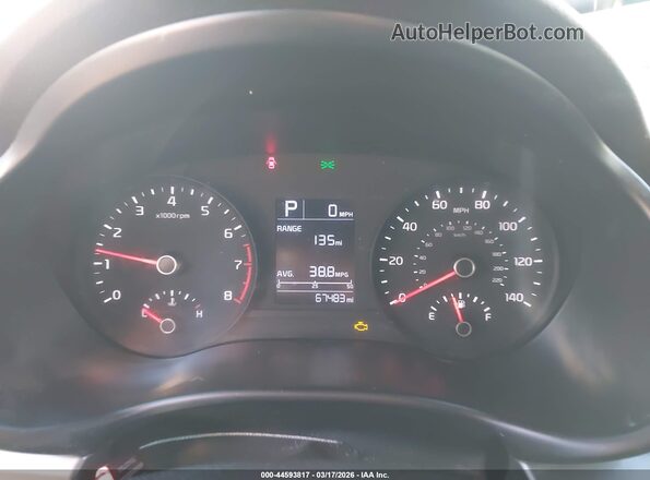 3KPA24AD7PE524075 2023 KIA RIO White Widok tylnych siedzeń