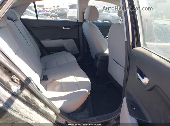 3KPA24AD7PE564897 2023 KIA RIO Black Vista de la etiqueta del VIN
