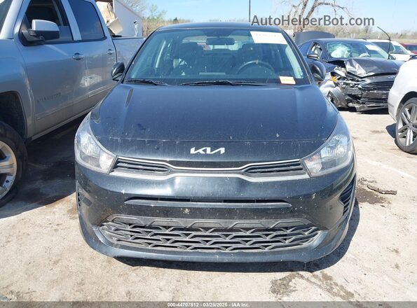 3KPA24AD7PE564897 2023 KIA RIO Black Vista del cuadro de instrumentos