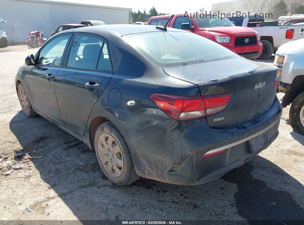 3KPA24AD7PE564897 2023 KIA RIO Black Trasero izquierdo