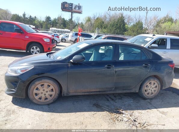 3KPA24AD7PE564897 2023 KIA RIO Black Vista interior de 360 grados