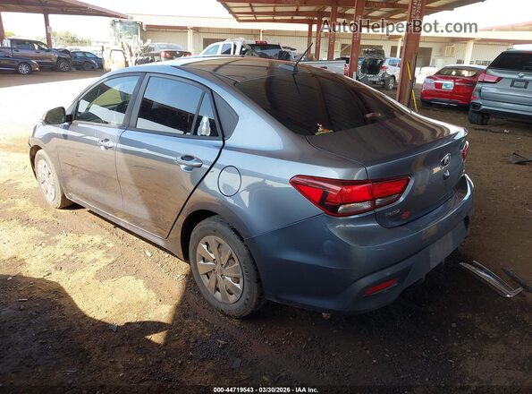 3KPA24AD8LE321125 2020 KIA RIO Gray Задня ліва чверть
