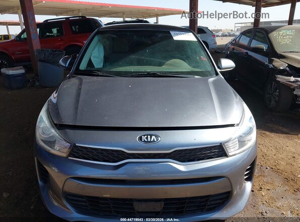3KPA24AD8LE321125 2020 KIA RIO Gray Вид щитка приладів