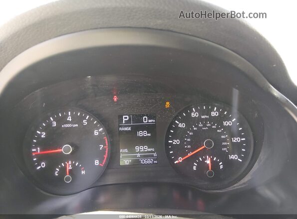 3KPA24AD8LE328091 2020 KIA RIO Silver Հետևի նստատեղերի տեսք