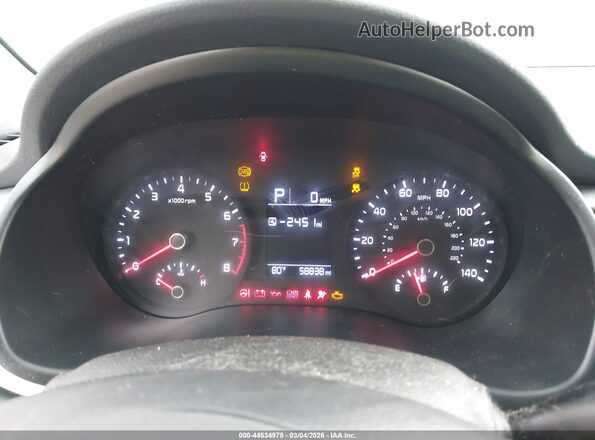 3KPA24AD8ME380452 2021 KIA RIO Red Vista de los asientos traseros
