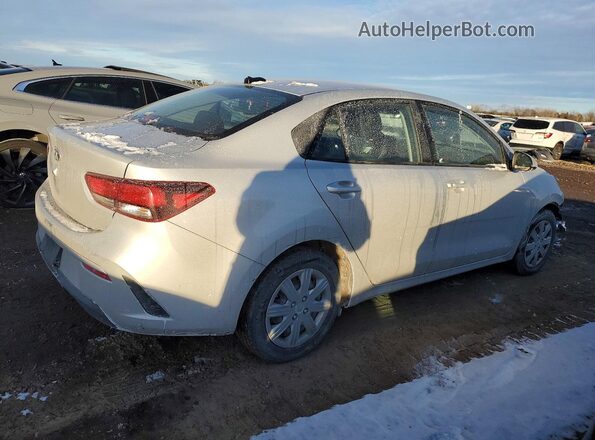 3KPA24AD8ME413644 2021 KIA RIO Серебряный Задняя правая четверть