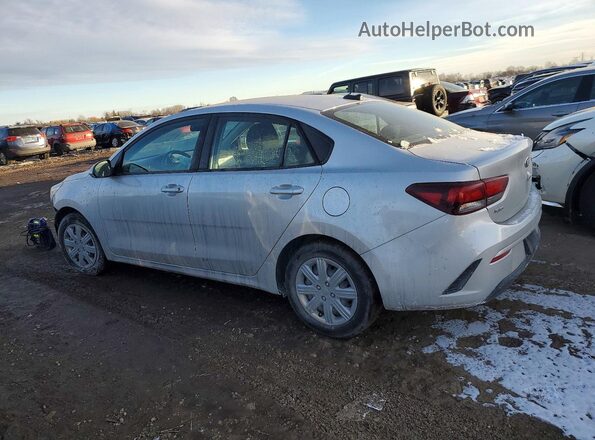 3KPA24AD8ME413644 2021 KIA RIO Серебряный Задняя левая четверть
