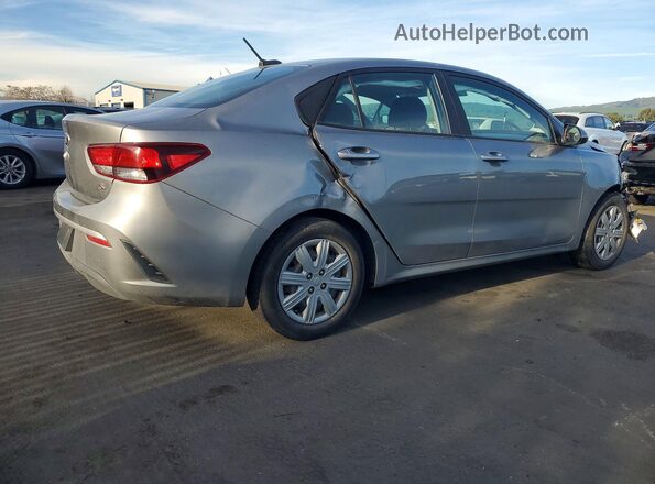3KPA24AD8ME423221 2021 KIA RIO Silver Tył prawy