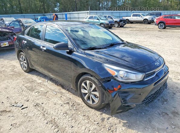 3KPA24AD9ME407061 2021 KIA RIO Black Առջևի աջ