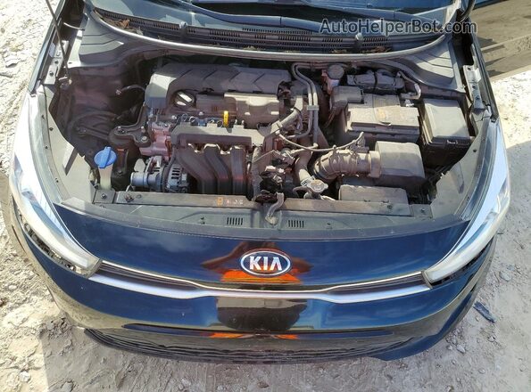 3KPA24AD9ME407061 2021 KIA RIO Black Սալոնի հետևի տեսք