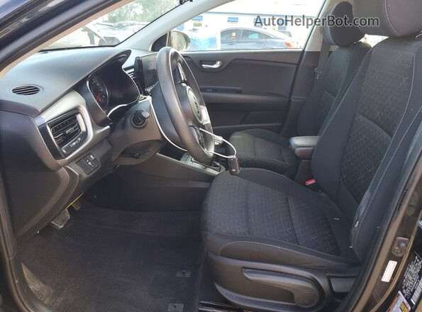 3KPA24AD9ME407061 2021 KIA RIO Black Սալոնի դիմացի տեսք