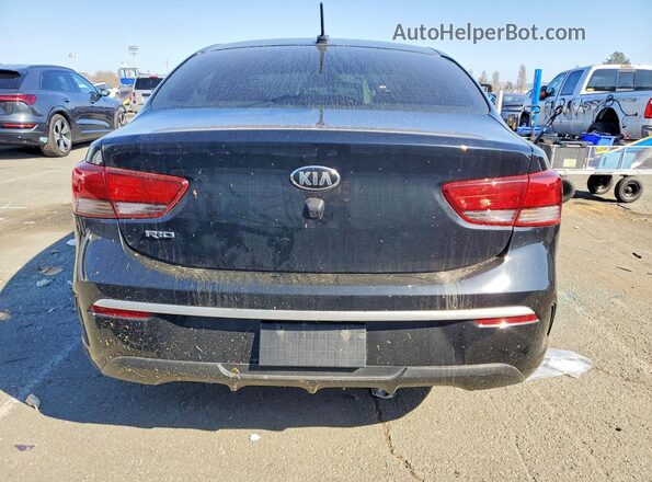 3KPA24AD9ME417086 2021 KIA RIO Black Rear view