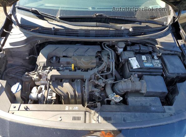 3KPA24AD9ME417086 2021 KIA RIO Black Rear interior view