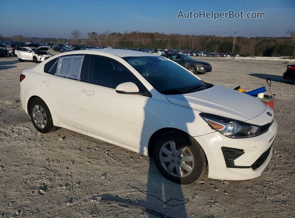 3KPA24AD9ME422174 2021 KIA RIO White Przód prawy