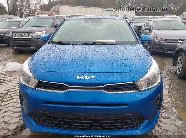3KPA24AD9PE538124 2023 KIA RIO Blue 