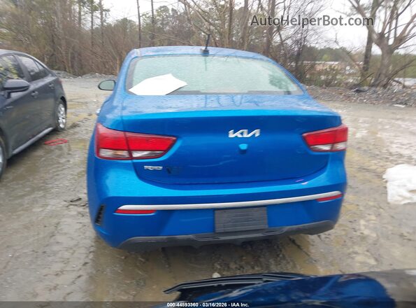 3KPA24AD9PE538124 2023 KIA RIO Blue 