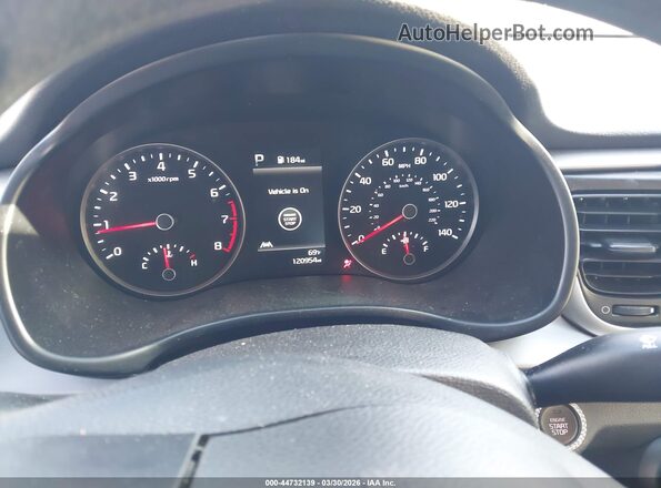 3KPA24ADXNE432469 2022 KIA RIO White Вид задніх сидінь