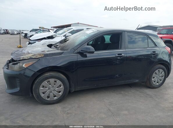 3KPA25AB8KE175683 2019 KIA RIO 5-DOOR Black Vista interior trasera