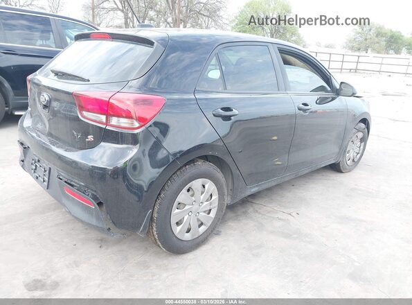 3KPA25AB8KE175683 2019 KIA RIO 5-DOOR Black Trasero derecho