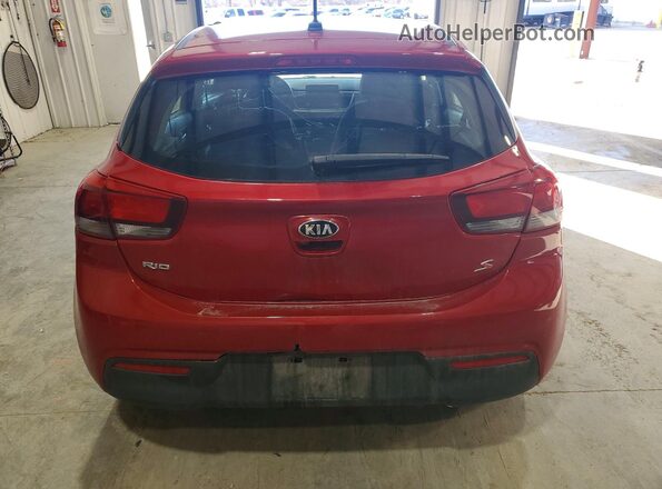 3KPA25AD0ME402286 2021 KIA RIO Red Widok z tyłu