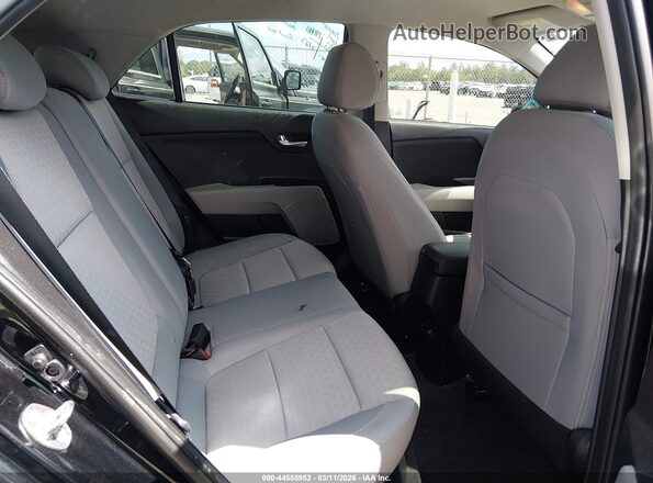 3KPA25AD0PE518611 2023 KIA RIO 5-DOOR Black Widok naklejki z numerem VIN